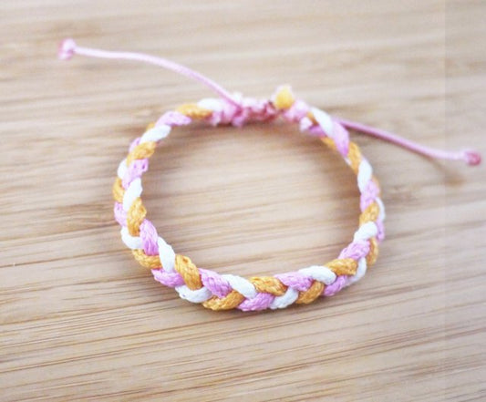 Five Stranded Braid Bracelet